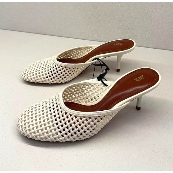 ZARA Heeled Mules NWT LAST ONE!!! - Picture 4 of 13